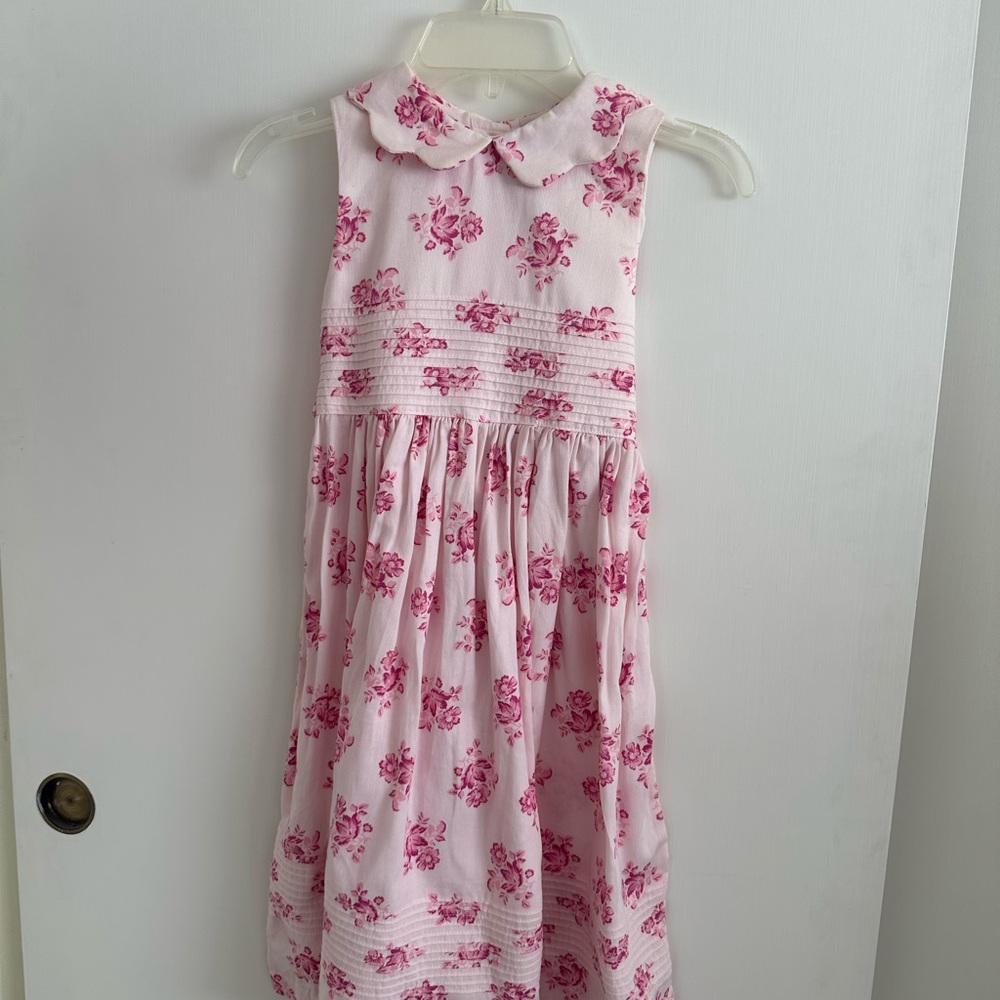 Laura Ashley Pink Floral Kids Dress